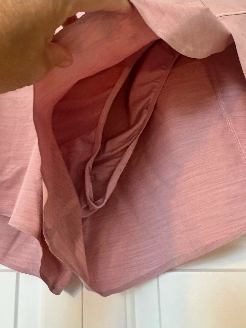 Athleta Pink Textured 3.5